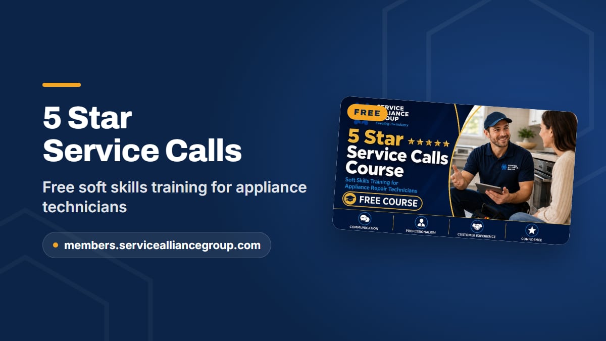 Free Service Alliance Group courses that teach customer service skills to CSRs and technicians