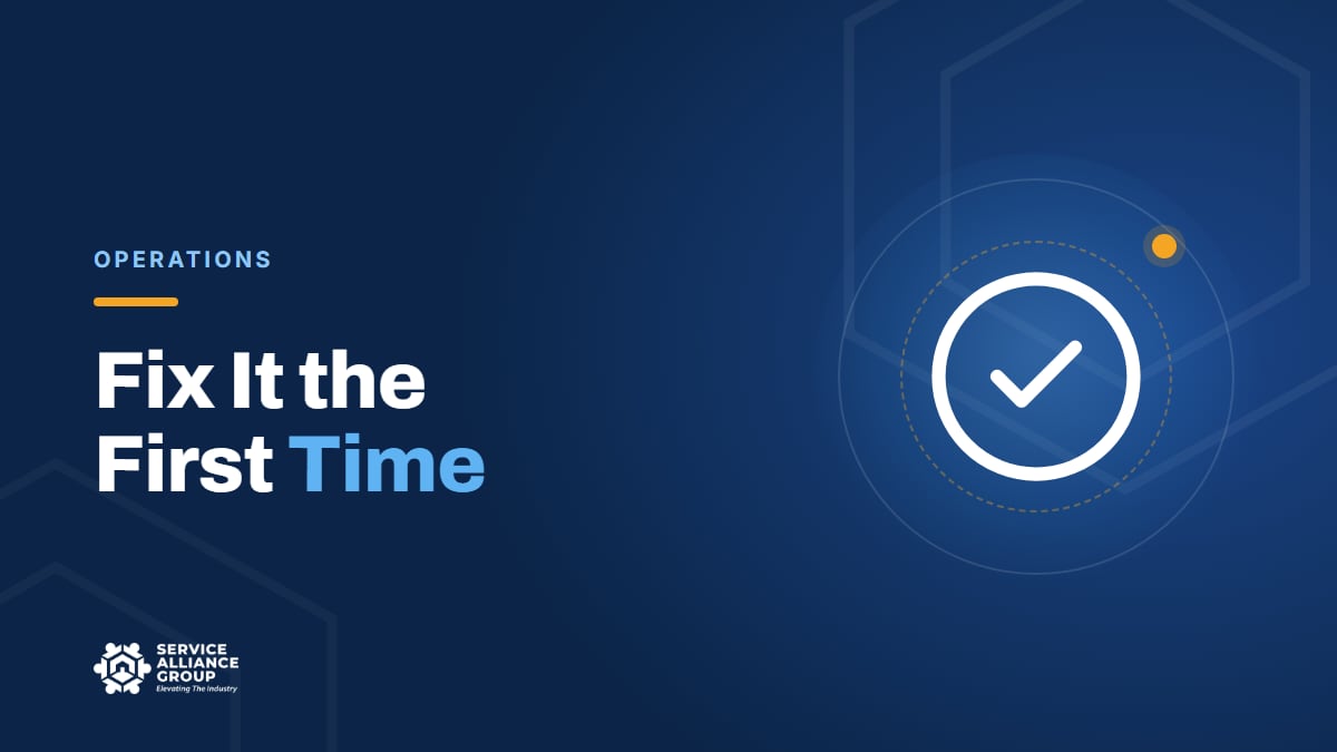 Five proven ways to improve your first-time complete rate in an appliance repair shop