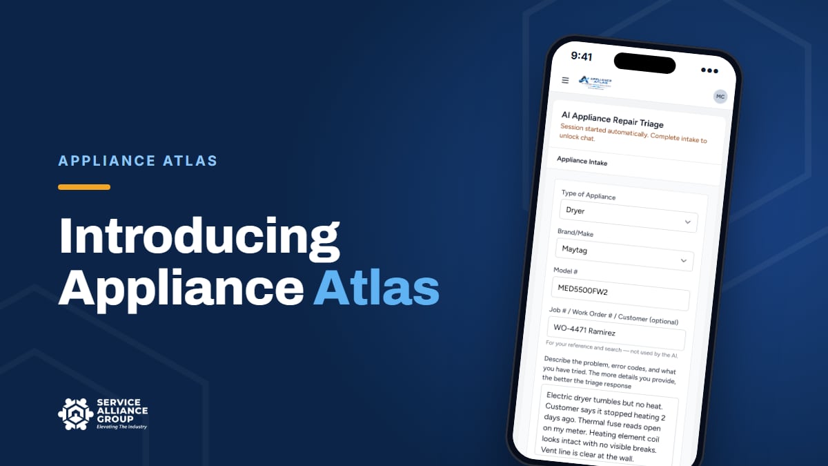 Introducing Appliance Atlas, AI troubleshooting built on 131,000+ real service manuals